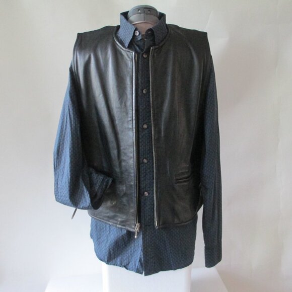 CIGLIANO LEATHER VEST - Picture 12 of 16